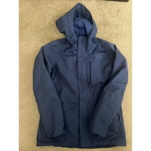TNF North Face 3 in 1 HyVent Hooded Jacket Quilted Jacket Liner Women's Sz Med